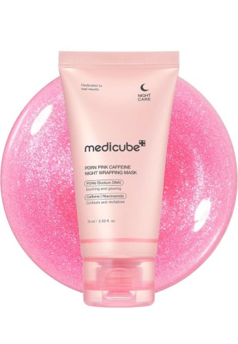 medicube-PDRN-Caffeine-Overnight-Wrapping-Peel-Off-Facial-Mask-_-Firming,-Depuffing-&-Hydration