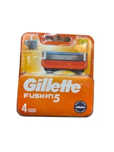 تیغ یدک ژیلت Gillette مدل 5 Fusion بسته 4 عددی