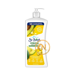 لوسیون بدن استیوز ST.IVES رایحه آووکادو و ویتامین E حجم 621 میل