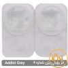 لنز رنگی رویال ویژن شماره 4 رنگ Addict Gray