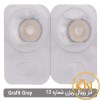 لنز رنگی رویال ویژن شماره 13 رنگ Grafit Gray