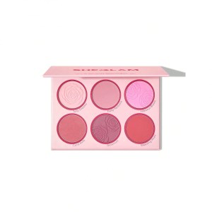 پالت رژگونه 6 رنگ شیگلم مدل Blushing Bouquet