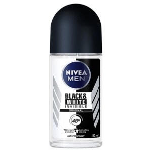 مام رول مردانه نیوا NIVEA مدل Black & White Orginal حجم 50 میل