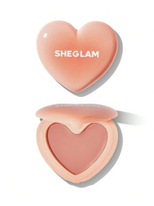 رژگونه کرمی قلبی شیگلم Sheglam رنگ DEVOTION حجم 3.6 گرم