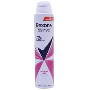 اسپری زنانه رکسونا REXONA مدل Powder dry حجم 200 میل