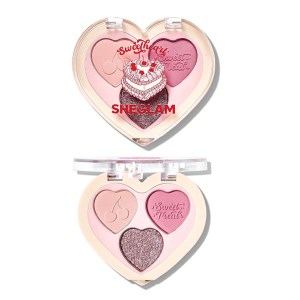 پالت سایه 3 رنگ قلبی شیگلم مدل BERRY BESTIES رنگ Raspberry Tart