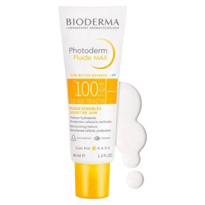 ضدآفتاب بی رنگ فتودرم فلوئید بایودرما SPF100 حجم 40 میل