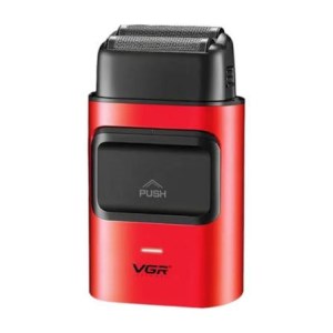 ماشین اصلاح شیور صورت وی جی آر مدل V-307 رنگ قرمز