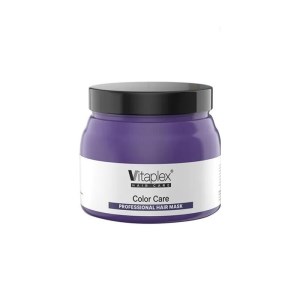 ماسک ترمیم کننده موهای رنگ شده ویتاپلکس Vitaplex بنفش حجم 500 میل