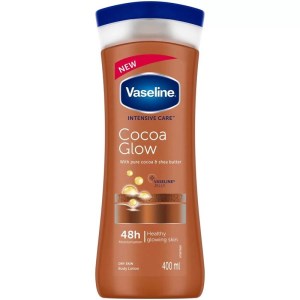لوسیون بدن وازلین قهوه ای Cocoa Radiant حجم 400 میل